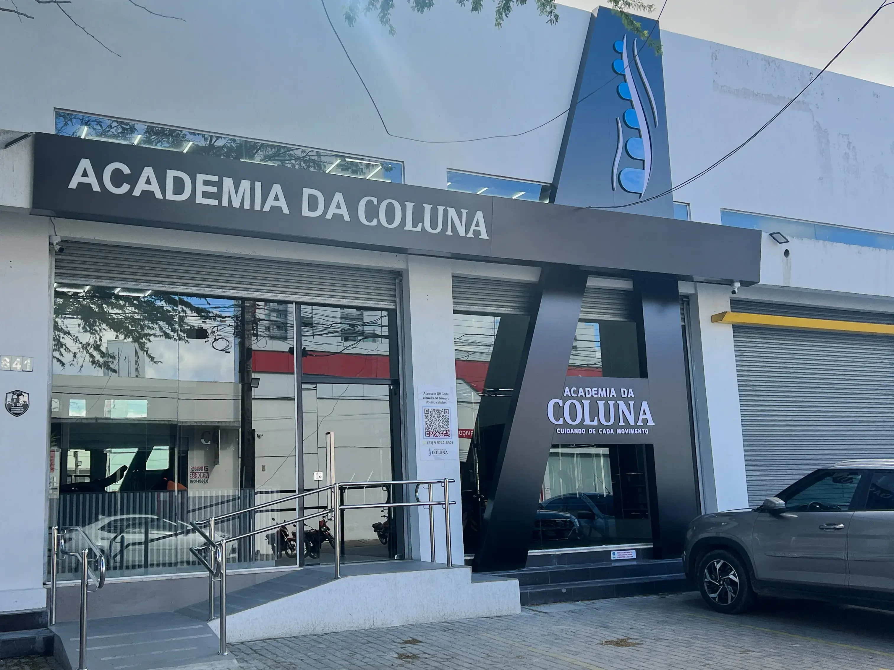 Imagens da Academia da Coluna